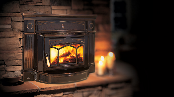 Regency HI300 Hampton wood cast iron fireplace insert